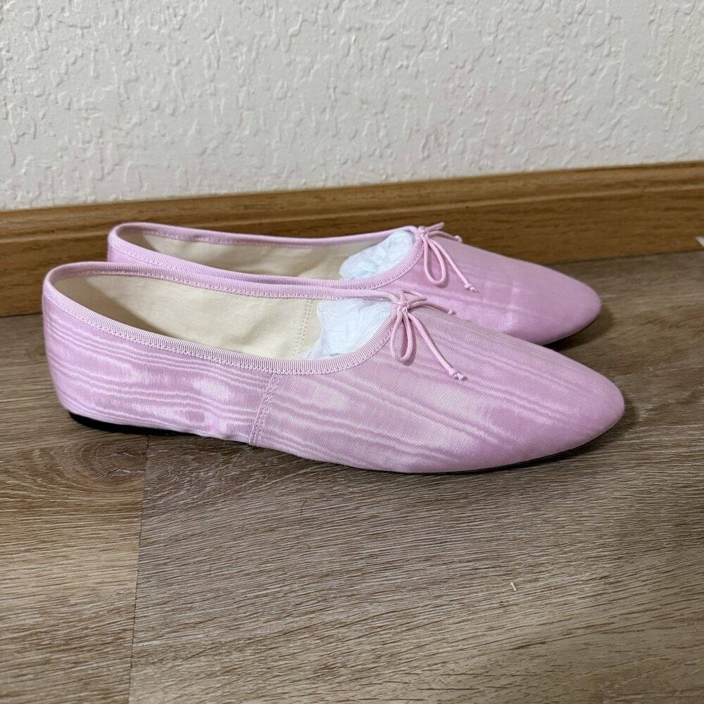 Loeffler Randall Landon Soft Ballet Flats Pink Women’s Size 12 Bow Girly Barbie